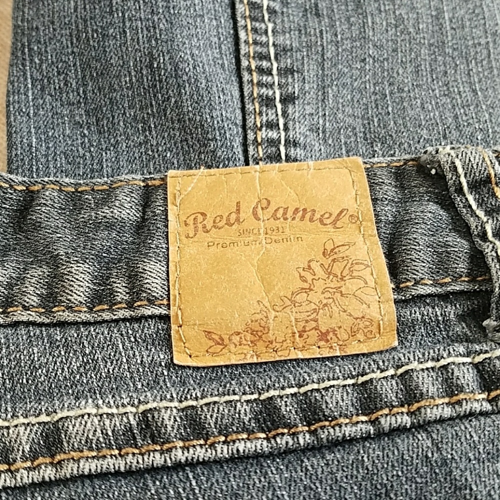 Red Camel Flare Jeans - Picture 6 of 6